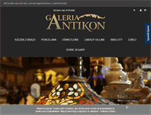 Tablet Screenshot of antikon.pl